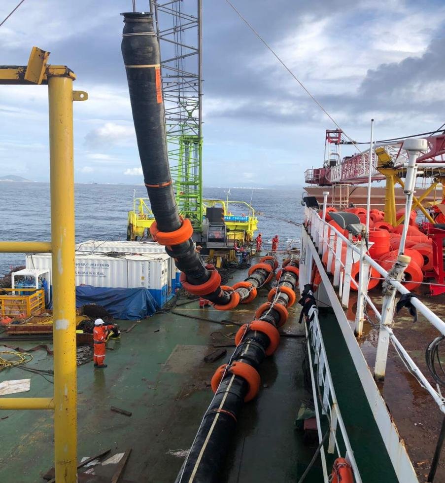 Maoming SPM system successfully completed the submarine hoses replacement project